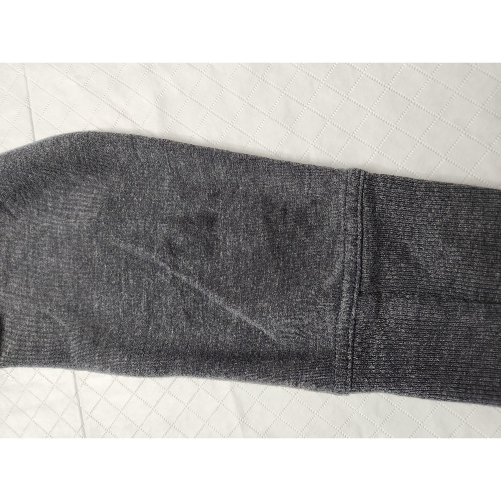 Athleta Sweatshirt Tunic Womens M Gray Raglan Long Sleeve Thumbholes Fleece - Picture 14 of 14